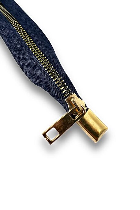 ÇANTA FERMUARI DİP KAPALI LACİVERT 30 CM SARI DİŞ - 2