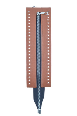  - ÇANTA FERMUARI DİP KAPAMA DERİLİ 30 CM TABA