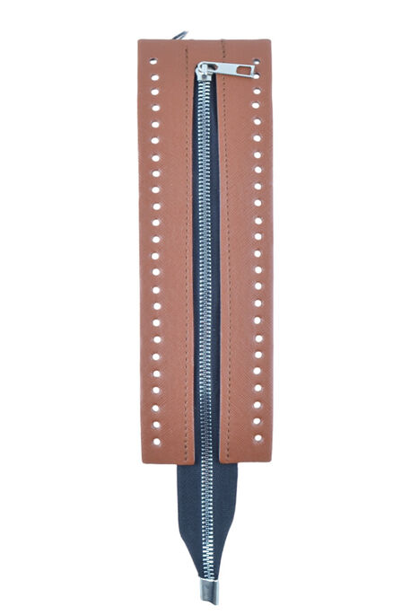  - ÇANTA FERMUARI DİP KAPAMA DERİLİ 30 CM TABA