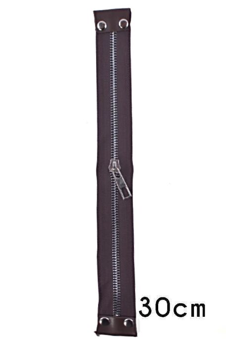 HOBİTU - ÇANTA FERMUARI KAHVE 30 CM