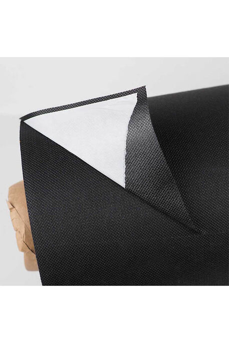 - ÇANTA İÇİ YAPIŞKANLI BESLEME TELA SİYAH  - ÇANTA İÇİ YAPIŞKANLI BESLEME TELA SİYAH