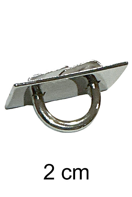 ÇANTA KÖPRÜSÜ 2 CM GÜMÜŞ - 1
