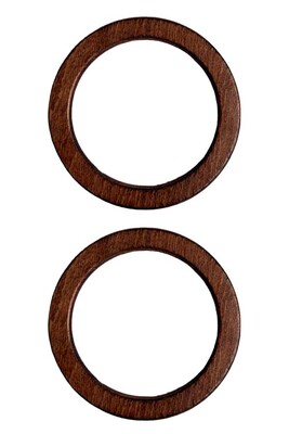  - ÇANTA SAPI AHŞAP 674 O MODEL 17 CM KAHVE