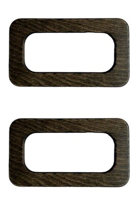  - ÇANTA SAPI AHŞAP 676 DİKDÖRTGEN 9X16,5 CM K. KAHVE