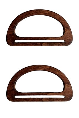  - ÇANTA SAPI AHŞAP 677 D MODEL 8,5 X15 CM KAHVE