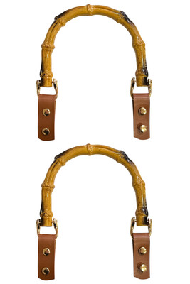  - ÇANTA SAPI AKRİLİK BAMBU METALLİ 15 CM TABA