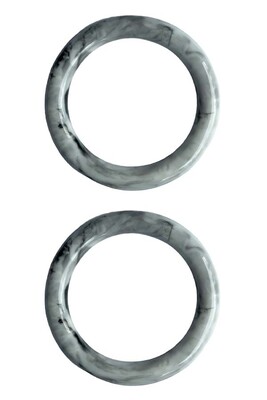  - ÇANTA SAPI AKRİLİK YUVARLAK 12 CM GRİ