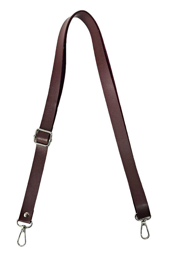 Çanta Sapı Ayarlı Deri 2 Cm Bordo