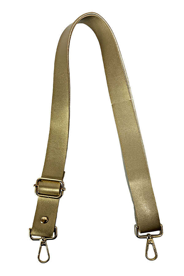 Çanta Sapı Ayarlı Deri 2,5 Cm Gold