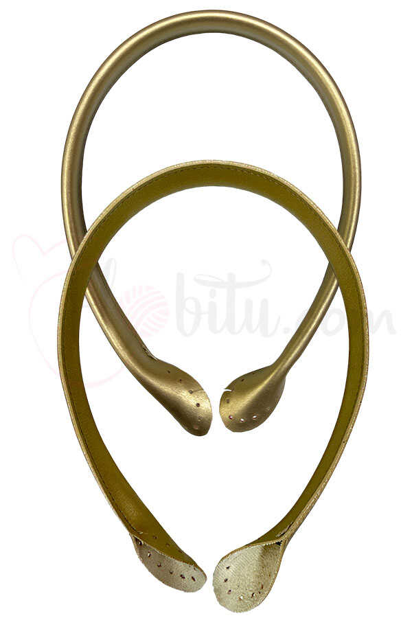 Çanta Sapı Borulu Askı (çift) Gold