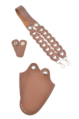  - ÇANTA SETİ DERİ ÖRGÜLÜ TABA