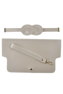  - ÇANTA SETİ SONSUZLUK BEJ