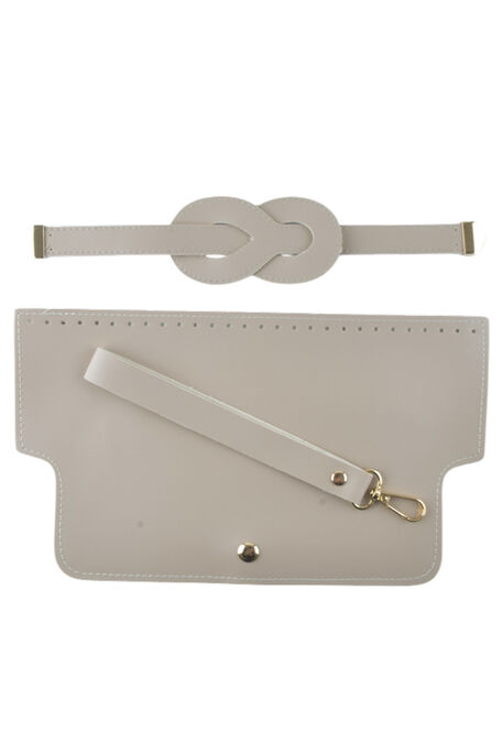  - ÇANTA SETİ SONSUZLUK BEJ