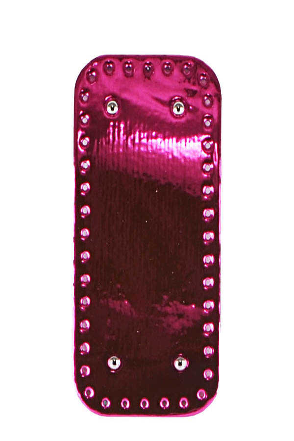 Çanta Tabanı Parlak Rugan 12x33 Fuşya