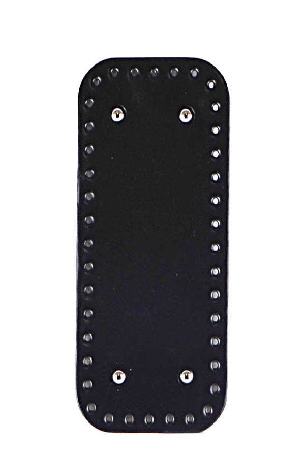 Çanta Tabanı Parlak Rugan 12x33 Siyah