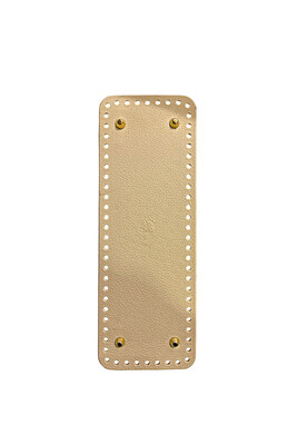  - ÇANTA TABANI SİLİKON DİKTÖRTGEN 18X7 CM KREM