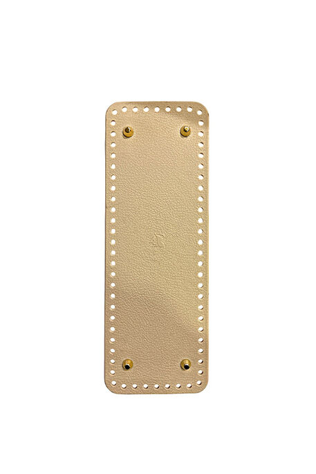  - ÇANTA TABANI SİLİKON DİKTÖRTGEN 18X7 CM KREM