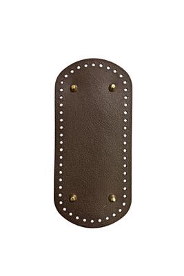  - ÇANTA TABANI SİLİKON OVAL 18X8 CM KAHVE