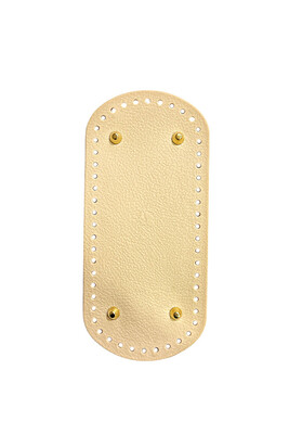  - ÇANTA TABANI SİLİKON OVAL 18X8 CM KREM