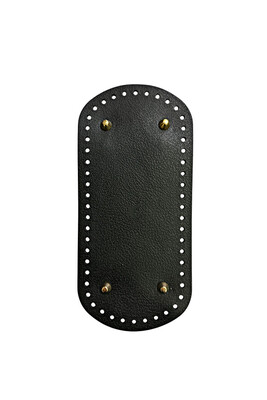  - ÇANTA TABANI SİLİKON OVAL 18X8 CM SİYAH