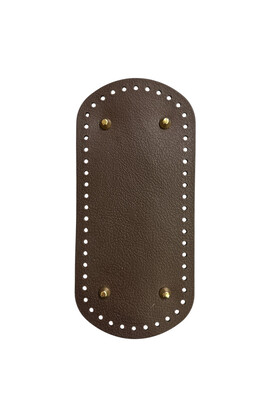  - ÇANTA TABANI SİLİKON OVAL 22X10 CM KAHVE