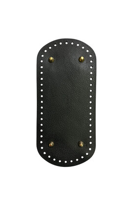  - ÇANTA TABANI SİLİKON OVAL 22X10 CM SİYAH