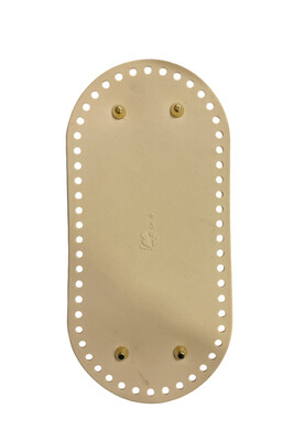  - ÇANTA TABANI SİLİKON OVAL 25X12 CM KREM