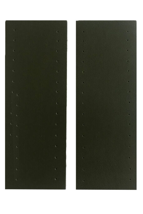  - BAG HANDLE LEATHER 2 PIECES GREEN