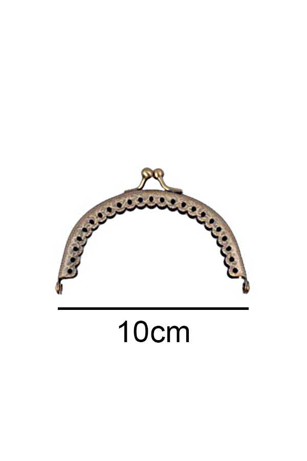 Çanta Ve Cüzdan Klipsi 10 Cm Oval Antik