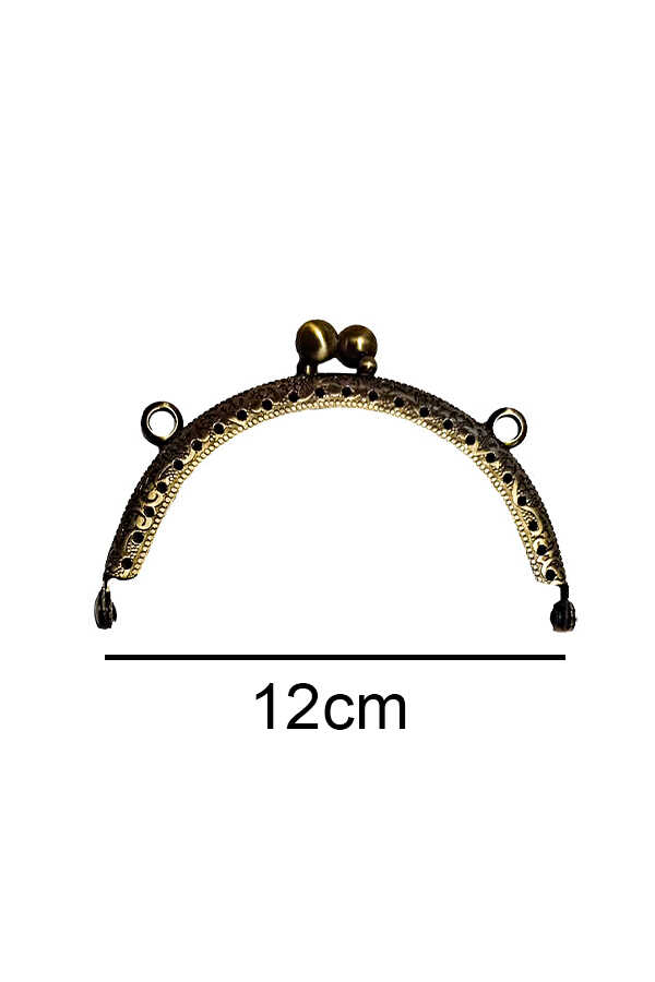 Çanta Ve Cüzdan Klipsi 12 Cm Oval Antik