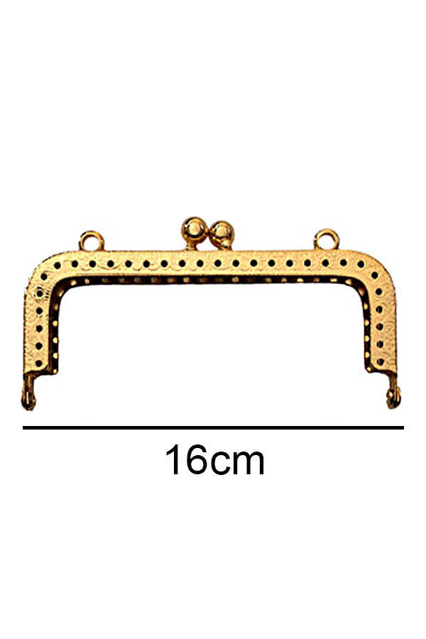 Çanta Ve Cüzdan Klipsi 16 Cm Kare Altın