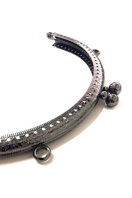 ÇANTA VE CÜZDAN KLİPSİ 16 CM OVAL ANTRASİT - 2