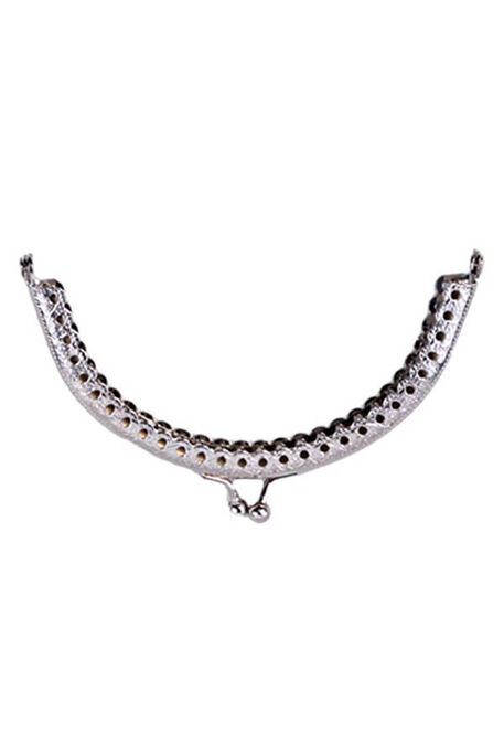 ÇANTA VE CÜZDAN KLİPSİ 18 CM OVAL GÜMÜŞ - 2
