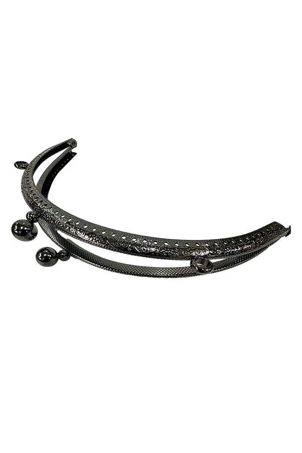 Çanta Ve Cüzdan Klipsi 20 Cm Oval Antrasit
