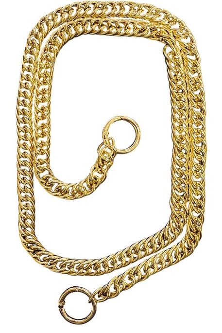 - ÇANTA ZİNCİRİ ÇİFT ÖRGÜ ALÜMİNYUM 2.3 MM GOLD  - ÇANTA ZİNCİRİ ÇİFT ÖRGÜ ALÜMİNYUM 2.3 MM GOLD
