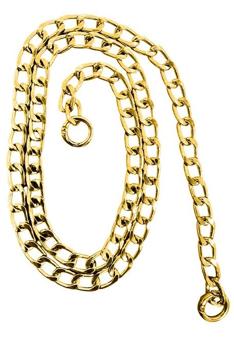 - ÇANTA ZİNCİRİ TRAŞLI ALÜMİNYUM GOLD