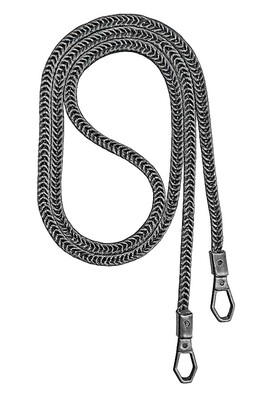  - ÇANTA ZİNCİRİ YASSI YILAN ANTRASİT 120 CM