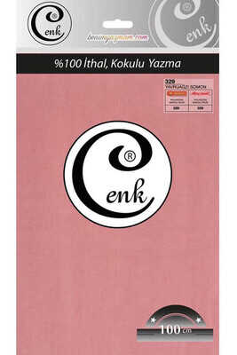 Cenk Düz Yazma 100cm Poşetli  329 Yavruağzı Somon