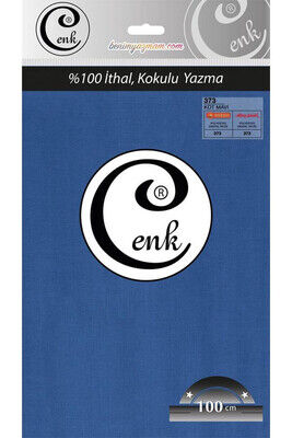 CENK DÜZ YAZMA 100CM POŞETLİ  373 Kot Mavi - 2
