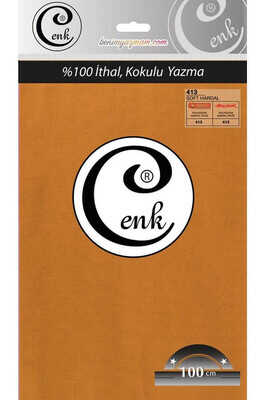 Cenk Düz Yazma 100cm Poşetli  413 Soft Hardal