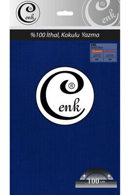 CENK DÜZ YAZMA 100CM POŞETLİ 430 Saks Mavi - 2