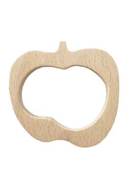  - TEETHER WOOD FIGURE APPLE