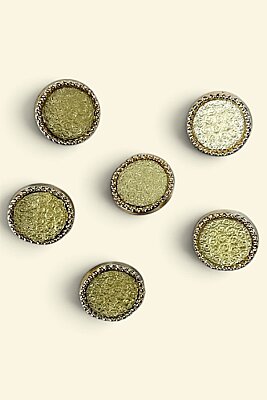 DÜĞME HIRKA GÜLLÜ 1250 6 ADET 2,5 CM 