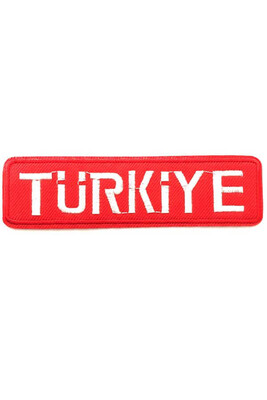  - EMBLEM TURKEY RED
