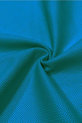  - EMBROIDERY FABRIC 125 X 75 cm TURQUOISE 05