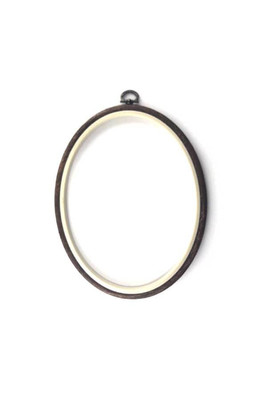  - EMBROIDERY HOOP OVAL PLASTIC NO: 3 (12cm)