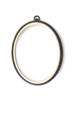  - EMBROIDERY HOOP OVAL PLASTIC NO: 5 (20cm)