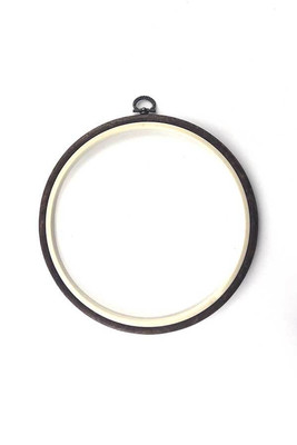 EMBROIDERY HOOP ROUND PLASTIC NO: 4 - Thumbnail