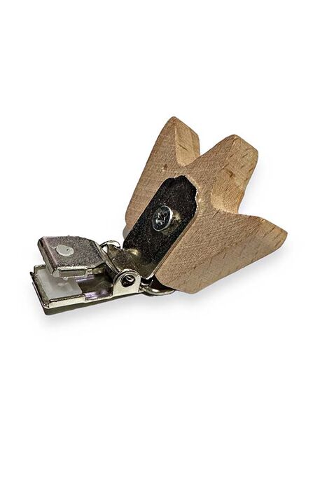 EMZİK KLİPSİ AHŞAP FİGÜR KRAL - 2