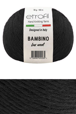 ETROFİL - ETROFİL BAMBINO LUX WOOL 70093 Siyah